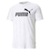 Camiseta Puma Ess Logo - Masculina BRANCO/PRETO
