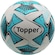 Bola de Futebol de Campo Topper Slick 22 Impermeável AZUL/BRANCO