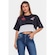 Blusa Cropped Ecko Clurch - Feminina PRETO