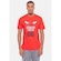 Camiseta NBA Half Logo Chicago Bulls NBA - Masculina VERMELHO
