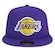 Boné Aba Reta New Era 5950 Los Angeles Lakers - Fechado - Adulto ROXO