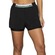 Shorts Run More Color Band - Feminino PRETO/VERDE