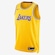 Camiseta Regata Nike Los Angeles Lakers Icon Edition 2023/24 - Masculina AMARELO