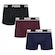 Cueca Boxer Puma Cotton - 3 unidades - Adulto PRETO/AZUL ESC