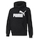 Blusão de Moletom com Capuz Puma Essentials Big Logo Fleece - Infantil PRETO