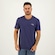 Camiseta New Era Nfl New England Patriots Patch - Masculina AZUL ESCURO