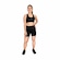 Conjunto Muvin Basic com Short + Top Nadador - Feminino PRETO