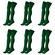 Kit Meiões Penalty Storm - 6 Pares - Infantil VERDE