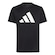 Camiseta adidas Train Essentials Logo - Infantil PRETO/BRANCO