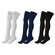 Kit Meiões Penalty Storm - 3 Pares - Infantil BRANCO/AZUL ESC