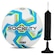 Bola Society Penalty Storm XXIII + Bomba de Ar BRANCO/AZUL