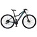 Bicicleta Aro 29 Krw Alumínio - Freio Hidráulico Suspensão Dianteira Mountain Bike S2 - 24 Velocidades - Adulto PRETO/TURQUESA