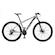 Bicicleta Aro 29 Krw Alumínio - Freio a Disco Suspensão Dianteira Mountain  Bike  S3 - 21 Velocidades - Adulto PRATA/PRETO