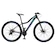 Bicicleta Aro 29 Krw Alumínio - Freio a Disco Suspensão Dianteira Mountain  Bike  S3 - 21 Velocidades - Adulto PRETO/TURQUESA