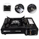 Fogareiro Portátil Camping Nautika Frontier Flex com Maleta PRETO