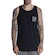 Camiseta Regata RVCA Va Hawaii Sl - Masculina PRETO