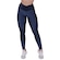 Calça Legging Orbis Fitness Cós Transpassado Cirrê - Feminina AZUL ESC/AZUL
