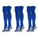 Kit Meiões Penalty Grip Max - 33 A 38 - 3 Pares - Infantil AZUL