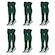 Kit Meião Penalty Grip Max - Infantil - 6 Pares VERDE