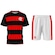 Conjunto do Flamengo Braziline Símbolo Mini Craque: Camisa + Shorts - Infantil VERMELHO/PRETO