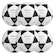 Kit de Bolas de Futevôlei Penalty Altinha Xxi - 6 Unidades BRANCO/PRETO