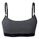 Top Fitness com Bojo She Alças Cotton com Bojo Removível - Feminino PRETO