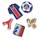 Jibbitz Crocs Paris St Germain Pack com 5 Peças Único BRANCO