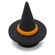 Jibbitz Crocs Halloween Chapéu de Bruxa Único BRANCO