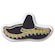 Jibbitz Crocs Cancun Mexico Sombrero Único BRANCO