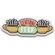 Jibbitz Crocs Friends Central Perk Único BRANCO