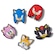 Jibbitz Crocs Sonic The Hedge Hog Pack com 5 Peças Único BRANCO