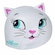 Touca Speedo Natação Snow Cat - Infantil BRANCO/ROSA