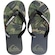 Chinelo Quiksilver Molokai Division - Masculino VERDE