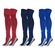 Kit de Meiões Penalty Grip Max - 3 Pares - Adulto AZUL ESC/AZUL