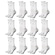 Kit de de Meias 3/4 Penalty Grip - 33 a 38 - 12 Pares - Infantil BRANCO