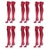 Kit Meiões Penalty Max - 6 Pares - Infantil VERMELHO