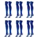 Kit Meiões Penalty Max - 6 Pares - Infantil AZUL