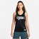 Camiseta Regata Nike Dri-Fit - Feminina PRETO