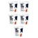 Kit 5Un Magnésio em Pó Pro Chalk Pote 500g Cross Escalada BRANCO/AZUL