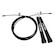 Corda de Pular Poker com Cabo de Aço Speed Rope - 3 Metros PRETO