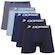 Kit 5 Cuecas Boxer Microfibra Dorbe Original - Adulto PRETO/CINZA