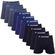 Kit de Cuecas Boxer Dorbe Algodão - 10 Unidades - Adulto Preto/Marinho/Cinza