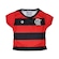 Camiseta Baby Look do Flamengo Torcida Baby 031Ssbx - Infantil VERMELHO/PRETO