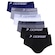 Kit Cuecas Dorbe Slip 100% Algodão Adulto - 6 unidades PRETO/AZUL