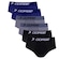 Kit Cuecas Dorbe Slip 100% Algodão Adulto - 6 unidades Preto/Marinho/Cinza