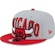 Boné Aba Reta New Era 9Fifty Chicago Bulls Nba Tip-Off 2023 - Snapback - Adulto CINZA