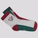 Kit Meias Rikam do Fluminense Cano Médio Escudo - 2 Pares - Infantil VERDE