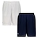 Kit Calções Penalty Matís Ix - Masculino - 2 unidades BRANCO/AZUL ESC