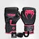 Kit Boxe Muay Thai Venum Luvas + 2m Bandagem + Bucal New Impact Evo PRETO/ROSA