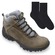 Bota Adventure Bull Terrier Canadian Ii + Par de Meia - Masculina CINZA CLARO